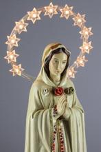 Beeldje - 56cm - Maria Rosa Mystica - Gips, Hout, Antiek en Kunst