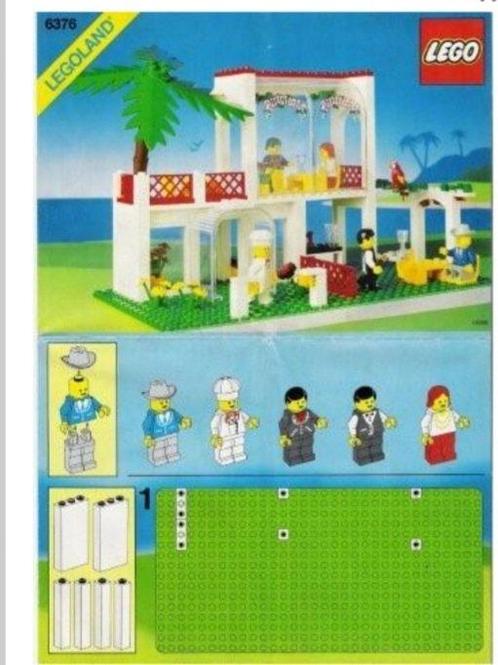 Lego Set - 6376 - Classic Town - Breezeway Cafe - SHIPPING, Kinderen en Baby's, Speelgoed | Duplo en Lego