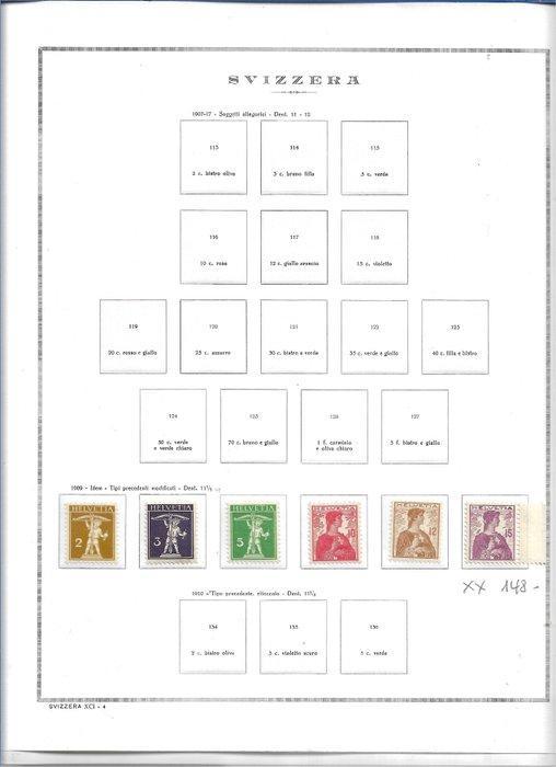 Zwitserland 1909/1959 - Verzameling van nieuwe postzegels,, Postzegels en Munten, Postzegels | Europa | België
