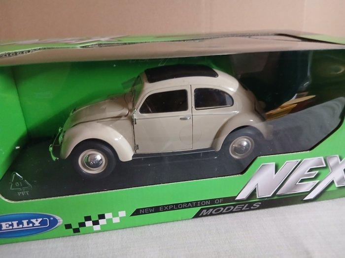 Welly 1:18 - Modelauto - Volkswagen Classic Beetle - Kever, Hobby en Vrije tijd, Modelauto's | 1:5 tot 1:12