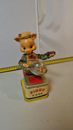 Yonezawa - Speelgoed Piggy Cook Clockwork Toy, Unboxed -, Antiek en Kunst