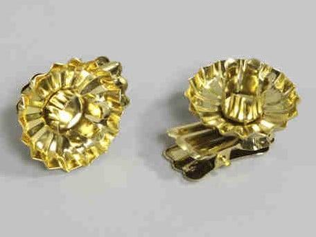 Kaarsjeshouder Clip Kerstboom Goud Ø40 mm pak 10 stuks, Huis en Inrichting, Woonaccessoires | Kunstplanten en Kunstbloemen, Nieuw