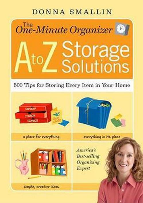 One-Minute Organizer A to Z Storage Solutions 9781603420846, Livres, Livres Autre, Envoi