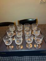 Wijnglas (12) - Kristal - Kristallen wijnglazen, Antiek en Kunst