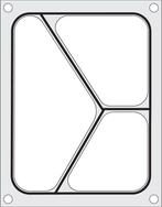 Traysealer Matrix, Hendi, Driedelige Container 227x178 Mm, Ophalen of Verzenden, Nieuw in verpakking