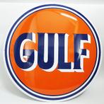 Gulf Groot emaille, Collections, Marques & Objets publicitaires, Verzenden