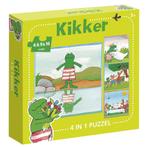 Kikker 4- In 1 Puzzel, Verzenden, Nieuw