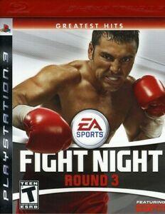 PlayStation 3 : Ea Sports Fight Night Round 3 / Game, Consoles de jeu & Jeux vidéo, Jeux | Sony PlayStation 3, Envoi