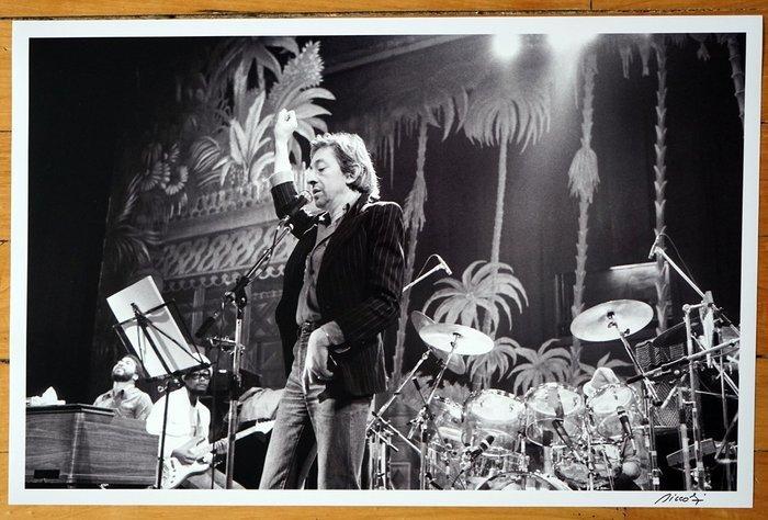 Patrick Siccoli - Serge Gainsbourg, Le Palace, 1979, Antiek en Kunst, Kunst | Designobjecten