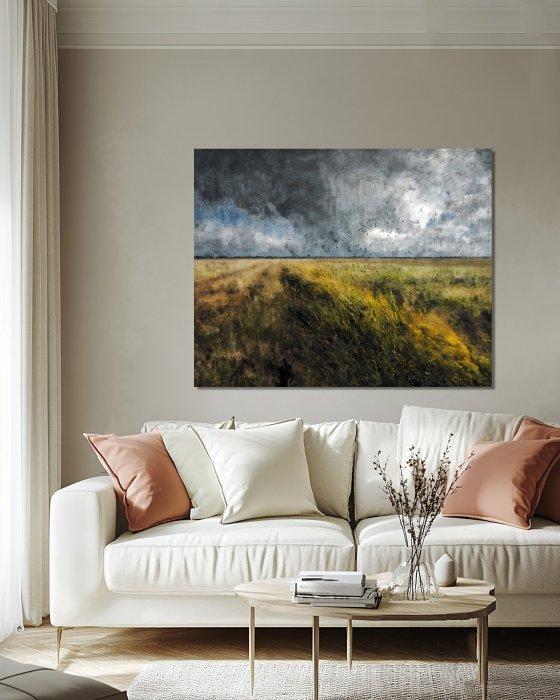 Chrystian Milanowski - Dramatic Fields - XL, Antiek en Kunst, Kunst | Designobjecten