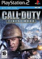 Call of Duty Finest Hour (PS2 Games), Ophalen of Verzenden, Zo goed als nieuw
