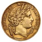 France. 2nd Republic 20 Francs Cérès Gold Coin (Random, Postzegels en Munten