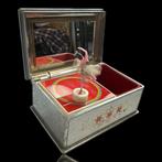 Sieradendoos - Emaille, Plastic, Metaal - Muziekdoos met