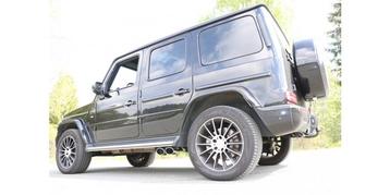 FOX Mercedes G-Klasse G500 310kW - 463 eindpijp om te bevest, Verzenden