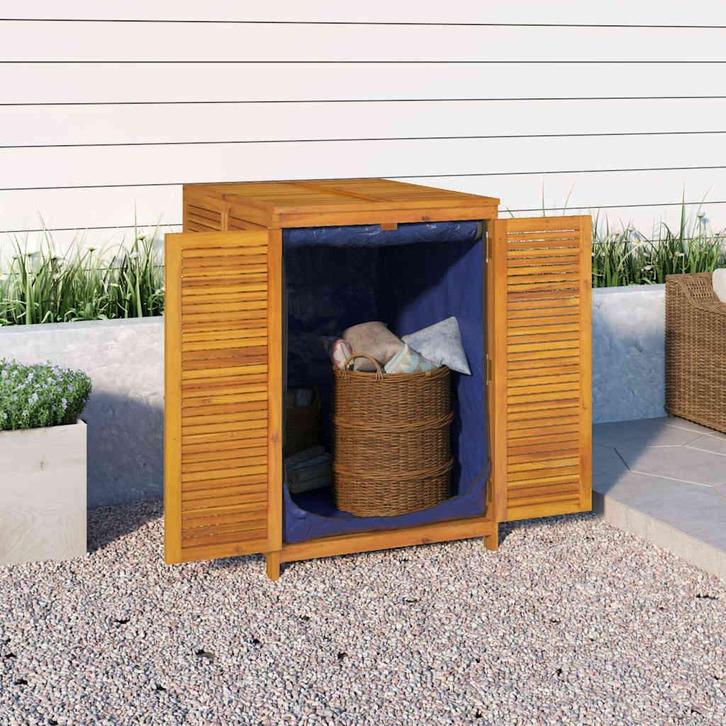 70x87cm Acacia Box | OP = OP | Vlotte Deal! (tuinbox), Tuin en Terras, Bergingen en Tuinkasten, Nieuw, Hout, Verzenden