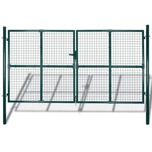 vidaXL Tuinpoort modern hekwerk 289 x 200 cm / 306 x 250 cm, Tuin en Terras, Tuinpoorten, Nieuw, Verzenden