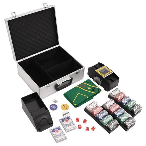 vidaXL 300-delige Pokerset 11,5 g, Hobby en Vrije tijd, Gezelschapsspellen | Kaartspellen, Nieuw, Verzenden