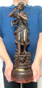 Ernest Rancoulet (1870-1915) - Groot - sculptuur, L’Écho -