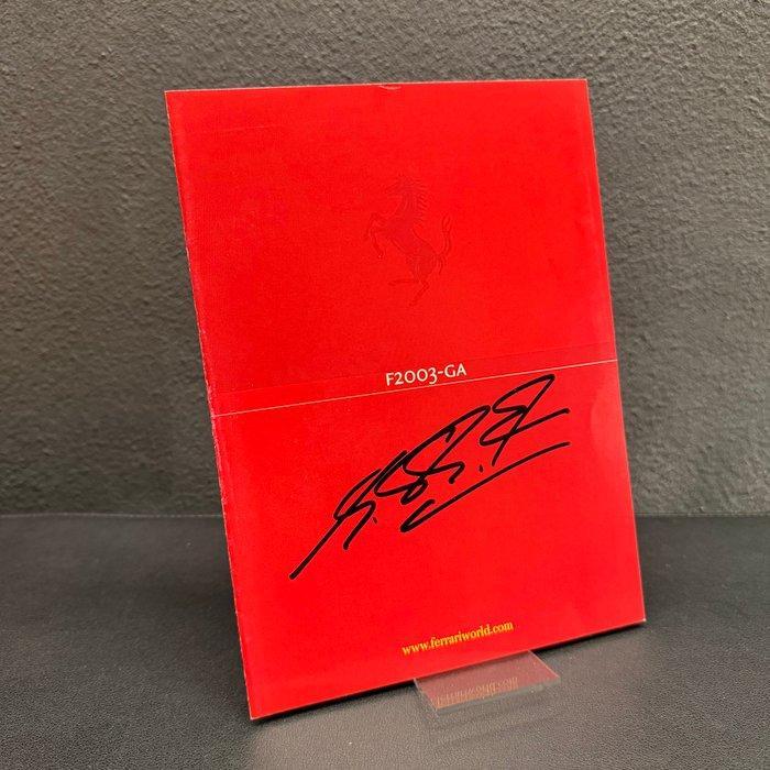 Ferrari - Michael Schumacher - 2003 - Brochure, Verzamelen, Automerken, Motoren en Formule 1