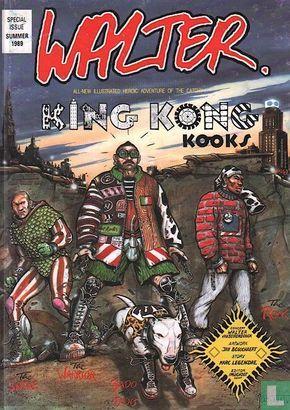 Walter [Bosschaert] - King Kong Kooks - 1989, Boeken, Stripverhalen, Zo goed als nieuw, Eén stripboek, Verzenden