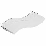 vidaXL Schuimmatras middelzacht 90x190 cm Single Size, Huis en Inrichting, Slaapkamer | Matrassen en Bedbodems, Verzenden, Nieuw