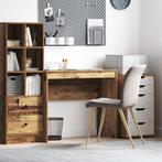 vidaXL Bureau Oud Hout 90x40x76 cm Gelaagd Hout, Huis en Inrichting, Verzenden, Nieuw
