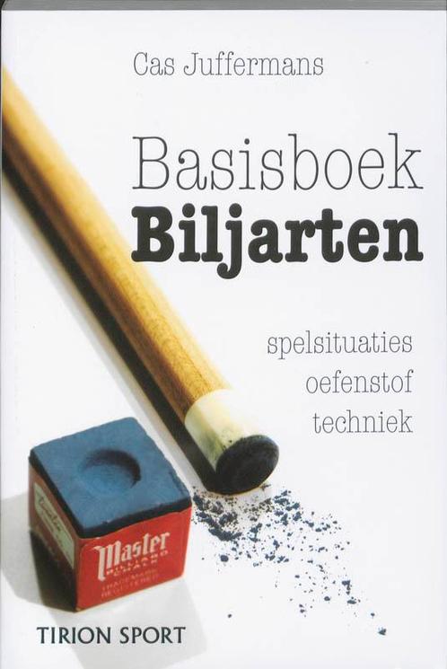 Basisboek biljarten / Tirion sport 9789043913775, Boeken, Hobby en Vrije tijd, Zo goed als nieuw, Verzenden