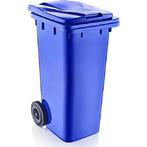 Minicontainer 120 liter nieuw Blauw Per stuk, Ophalen of Verzenden, Nieuw