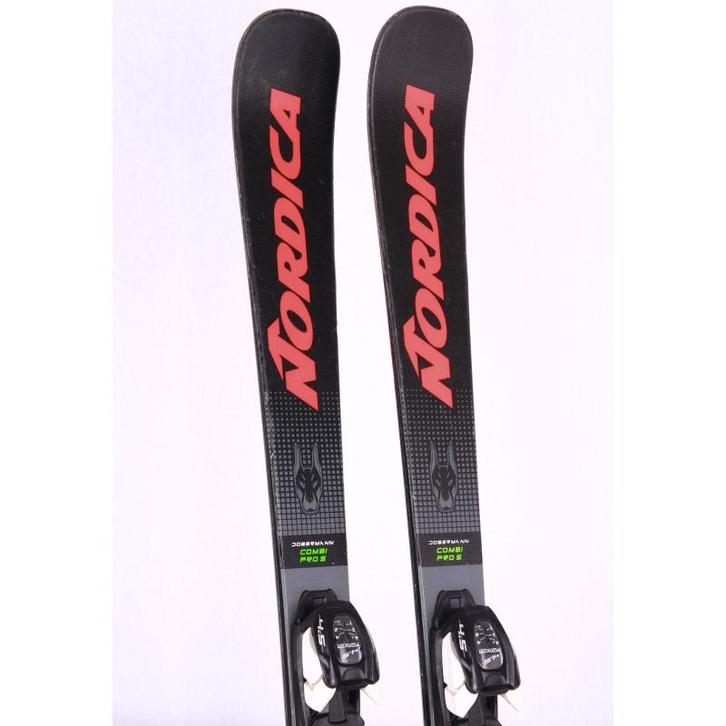 100 kinder skis NORDICA DOBERMANN COMBI PRO S 2023, grip wa, Sport en Fitness, Skiën en Langlaufen, Verzenden