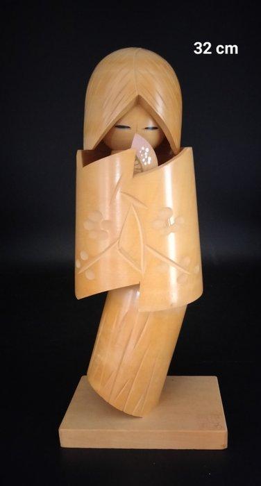 Miyashita, Hajime - Beeldje, Vintage Sosaku Kokeshi, Antiek en Kunst, Curiosa en Brocante