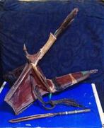 Selle de chamelier et bois - Touareg - Niger