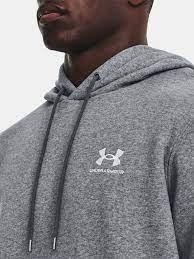 Under Armour Essential Fleece Hoodie-Gry - Maat XS, Vêtements | Hommes, Pulls & Vestes, Enlèvement ou Envoi