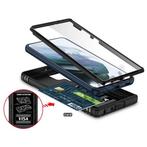 Samsung Galaxy A12 - Armor Kaarthouder Hoesje met Kickstand, Verzenden, Nieuw