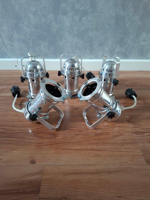 Theaterlamp - Aluminium - Spotlight, Antiek en Kunst, Antiek | Wandborden en Tegels