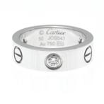 Cartier - Ring - Love - 18 karaat Witgoud, Handtassen en Accessoires