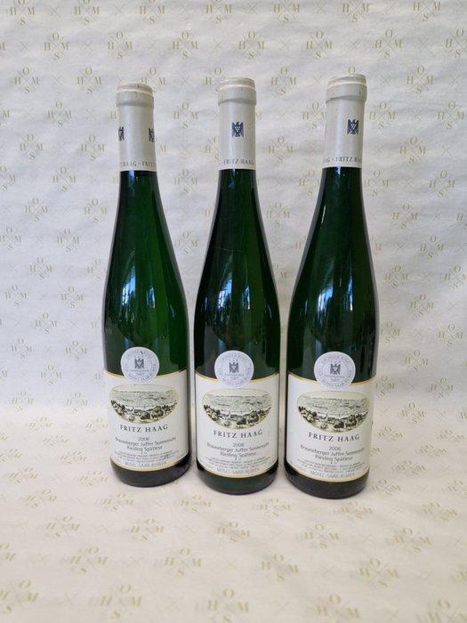 2006 Fritz Haag, Brauneberger Juffer Sonnenuhr Riesling, VDP, Verzamelen, Wijnen