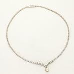 Halsketting - 14 karaat Witgoud - 0.65ct. tw. Diamant, Nieuw