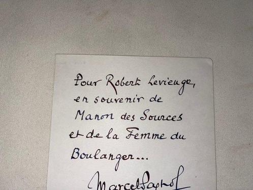 Marcel Pagnol (1895-1974), écrivain, cinéaste. - Pièce, Verzamelen, Film en Tv