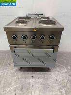 Plaque de cuisson électrique MBM en acier inoxydable à 4, Zakelijke goederen, Horeca | Overige, Verzenden