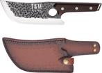 2dekans | T&M Knives Hakmes Gehamerd Met Lasergat -, Ophalen of Verzenden