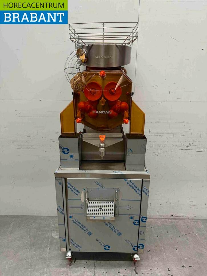 Cancan Automatische sinaasappelpers citruspers met, Zakelijke goederen, Horeca | Keukenapparatuur, Ophalen of Verzenden