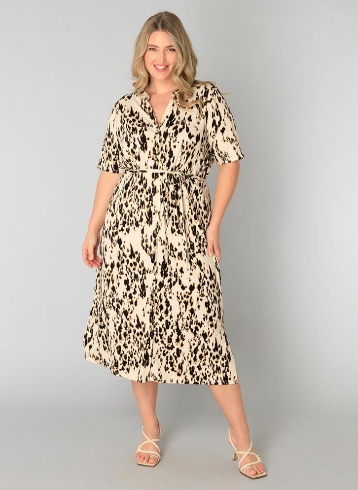 YESTA ECO jurk HamidaX-0(44)Maat 42/44 (L), Kleding | Dames, Jurken, Overige kleuren, Nieuw, Maat 42/44 (L), Verzenden