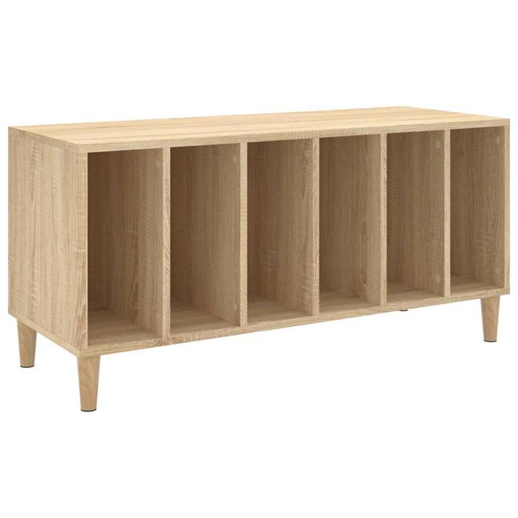 Sonoma Eiken Platenkast | Tweede Kansje | OP = OP!, Huis en Inrichting, Kasten | Boekenkasten, 25 tot 50 cm, Met plank(en), Nieuw