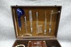 Medisch instrument - elektrotherapieapparaat - Hout, Glas,, Antiek en Kunst
