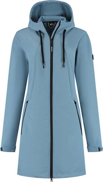 Kjelvik Outdoorjas Faye Blauw - maat 44 (Jassen) (Mode), Kleding | Dames, Verzenden, Nieuw