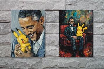 Lot of 2 - Presidential Special Edition Pikachu & Obama - beschikbaar voor biedingen