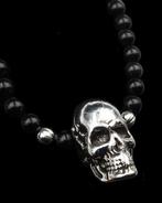 Obsidiaan - Ketting - Memento Mori Schedel - Spirituele