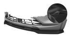 Cup spoilerlip met ABE voor Dacia Spring Electric CSL843-C, Verzenden, Nieuw