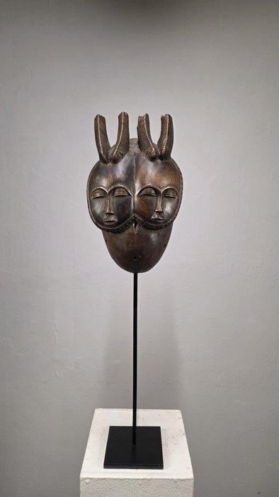 houten masker - Baule - Ivoorkust (Zonder minimumprijs), Antiek en Kunst, Kunst | Niet-Westerse kunst