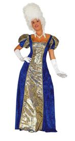 Middeleeuwen Jurk Blauw Dames Middeleeuwen, Kleding | Dames, Carnavalskleding en Feestkleding, Nieuw, Verzenden